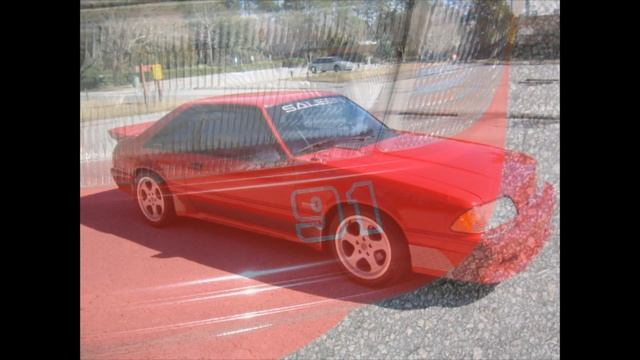 Awesome 1993 Saleen Ford Mustang Fox Body - Bright Red - Supercharged 5.0L V8 Engine смотреть онлайн