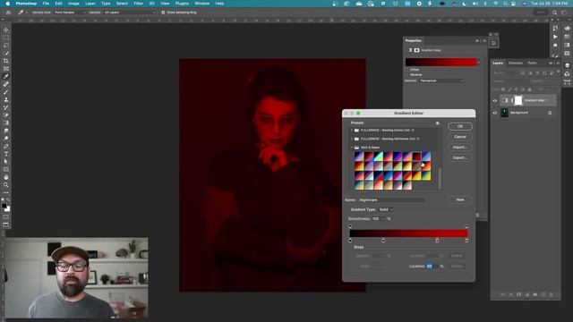 How to use gradient maps in Photoshop смотреть онлайн
