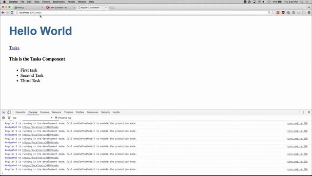 04 - (13) Introduction to Angular 2.0 - Demo Using Routing смотреть онлайн