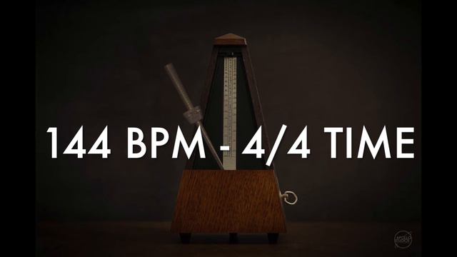 144 BPM Metronome 4/4 Time смотреть онлайн