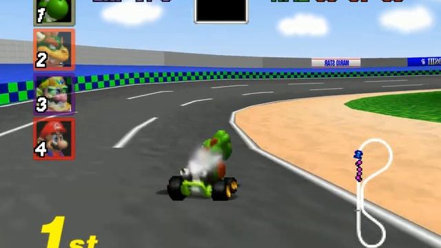 [Nintendo 64 Longplay · US] Mario Kart 64 · 150cc & Extra Cups смотреть онлайн