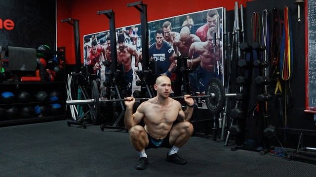 Приседания через гудмонинг (kang squat) | Демонстрация смотреть онлайн