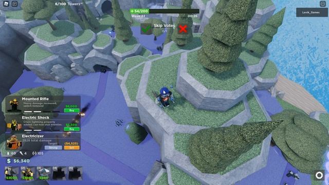 Сложный челендж в Roblox Tower Blitz Advanced Challenge Тавер Блитс смотреть онлайн