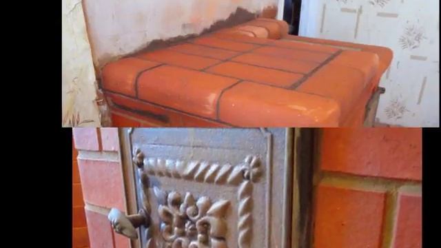 Отопительно-варочная печь с плитой 4 х 4,5 кирпича. смотреть онлайн