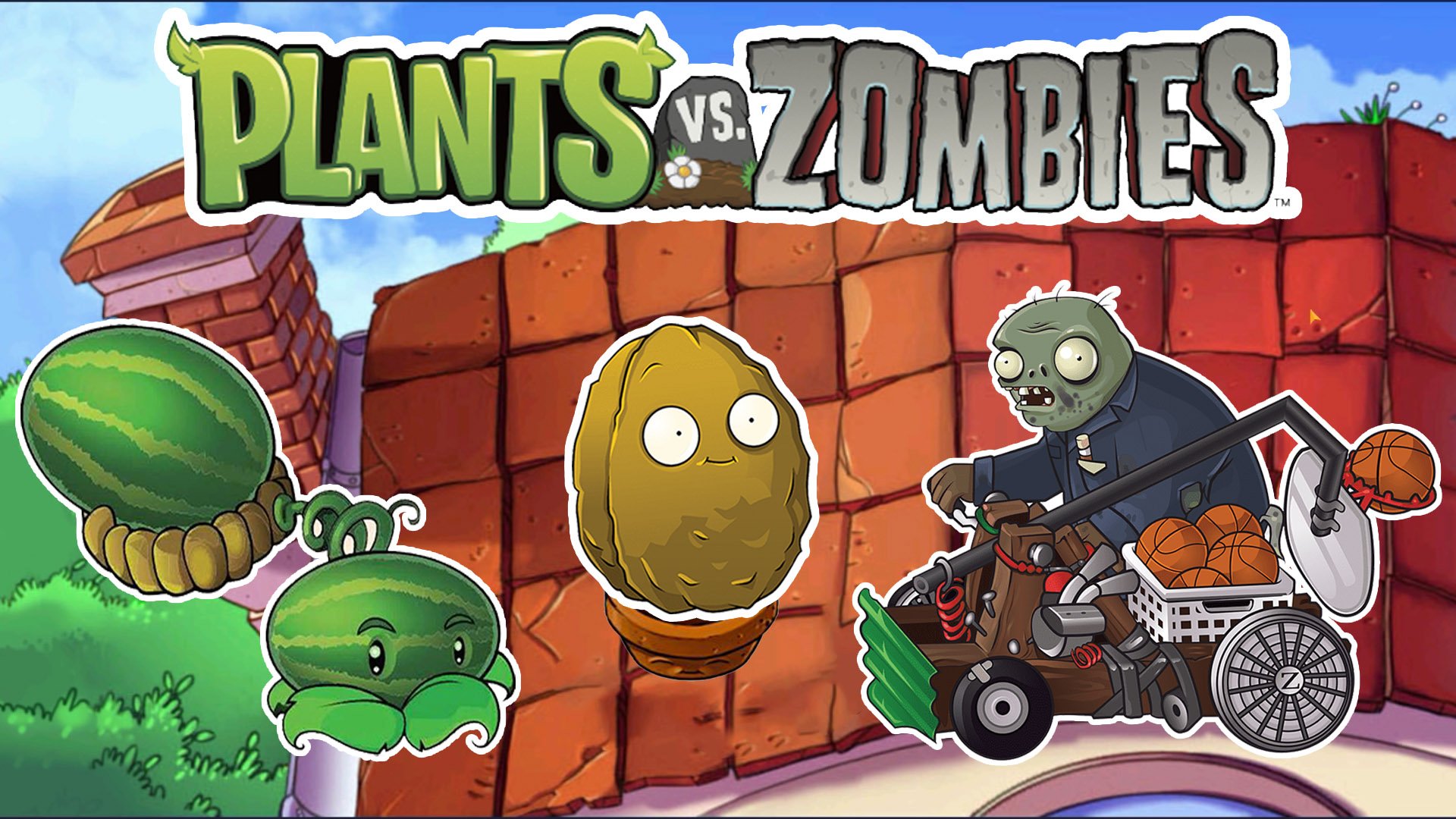 Растения против Зомби Крыша| Plants vs Zombies Last Stand Roof смотреть онлайн