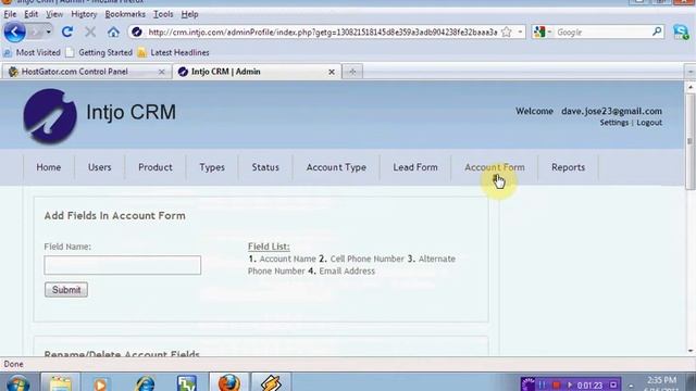 Intjo CRM : Admin Guide : Create Lead and Account Forms смотреть онлайн