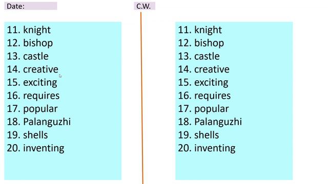 lll-English-L-9: Board Games of India (Notebook work) смотреть онлайн