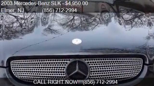 2003 Mercedes-Benz SLK SLK 230 Kompressor 2dr Roadster for s смотреть онлайн