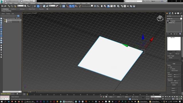 3DS Max - Normal, Height, & AO Map Projection Baking Technique смотреть онлайн
