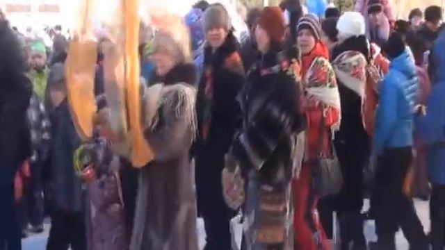 Масленица в нашем городе !!! смотреть онлайн