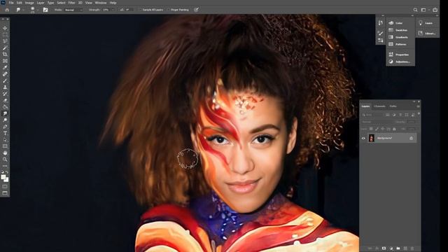 Body Painting | Body Art Riina Laine | Body Art | 2digital Painting #bodyart #trending #bodypainter