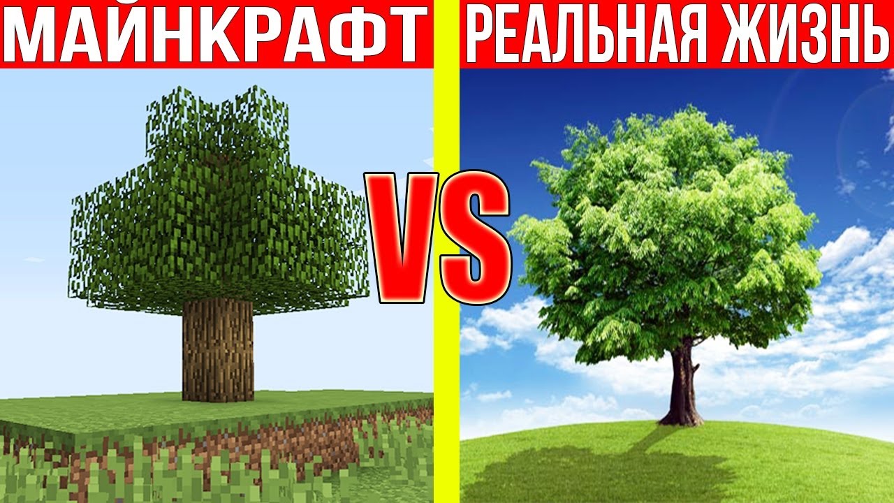 МАЙНКРАФТ ПРОТИВ РЕАЛЬНОЙ ЖИЗНИ 5 ! MINECRAFT VS REAL LIFE смотреть онлайн