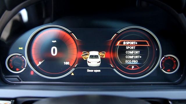 New BMW Digital LCD Instrument Gauges Display (from 7 Series LCI) смотреть онлайн