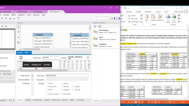 Data Base Task 04 | Relationship Between Tables | Java Institute | Chathumi Minsara смотреть онлайн