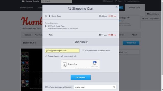 БЕСПЛАТНО игра для стима Bionic Dues! free game giveaway steam смотреть онлайн