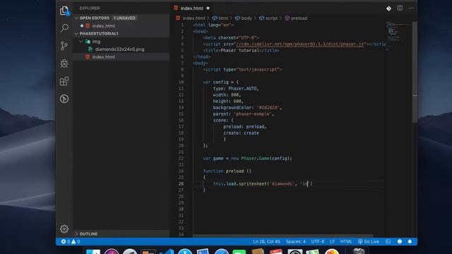 Phaser Tutorial #1 Grid Align смотреть онлайн