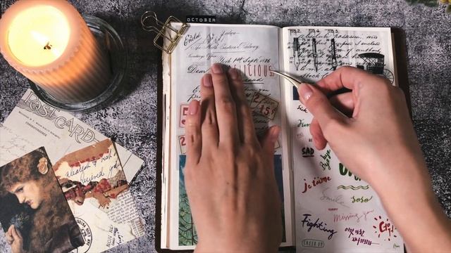 Оформляю НОВЫЙ Блок в Личном Дневнике АСМР // Journal With Me ASMR