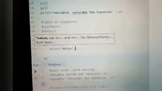 Practical Demo on scope of variable an type of Arguments in Python. смотреть онлайн