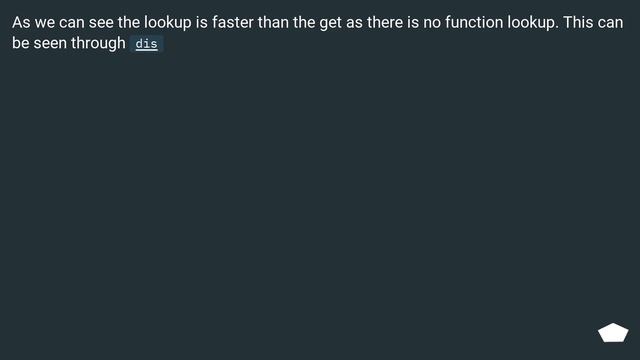 Why dict.get(key) instead of dict[key]? смотреть онлайн