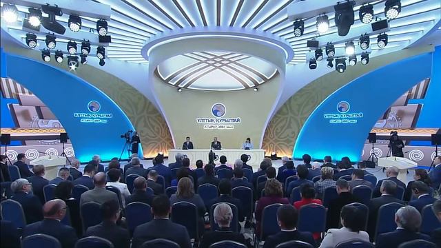 Мемлекет басшысы Қасым-Жомарт Тоқаевтың Ұлттық құрылтайдың үшінші отырысында сөйлеген сөзі смотреть онлайн