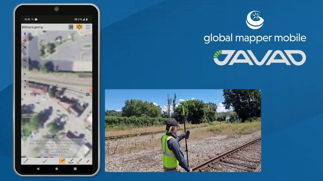 How to use Global Mapper Mobile with a Bluetooth-connected JAVAD GNSS device смотреть онлайн