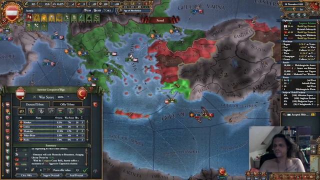 One Chin to Rule them ALL! Episode 53 EU4 Austria Achievement Run смотреть онлайн