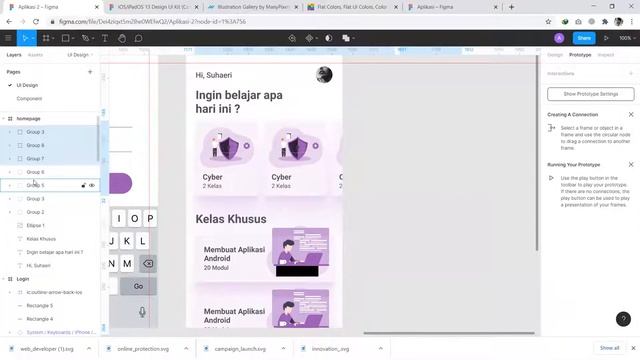 Membuat Prototyping & Interactions di Figma - Belajar Figma Bareng (3/3) смотреть онлайн