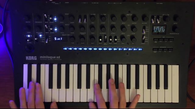 Soundtrack Synth - Borders (Synthwave ambient - Korg Minilogue XD) смотреть онлайн