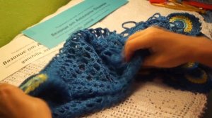 Повойник "Перо павлина"вязание крючком,crochet summer hat (шапка №114)