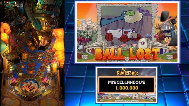 The Flintstones Visual Pinball Vpx Pup pack Gameplay (3 Screen Setup) смотреть онлайн