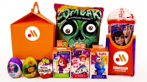 Киндер СЮРПРИЗ Микс СТИКЕРМАНИЯ Чебурашка Киндер Прилипалы ХОЛОДНОЕ СЕРДЦЕ Unboxing Kinder Surprise