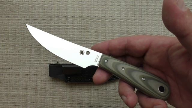 Уилсон выручит. Нож BOW RIVER Spyderco смотреть онлайн