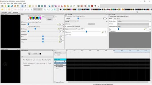xLights: Ordered Node Selection creating Submodels