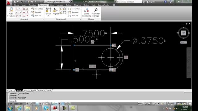 AutoCAD II 22-25 Dynamic and Annotational Form смотреть онлайн