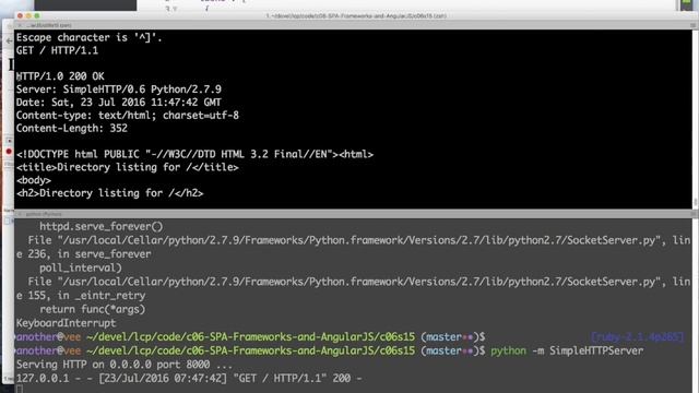 06.15 - #63 - AngularJS - RESTful API - GET смотреть онлайн