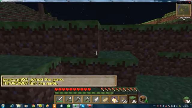 Выживание с ПоЗиТиФфФчИкОм в minecraft #1 Поиск жилья) смотреть онлайн