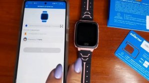 Как подключить детские часы к смартфону. На примере модели F3