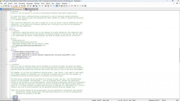 How to Setup settings.xml for Intellij and Maven Project | Intellij | Maven