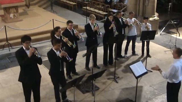 Andrés Valero Castells - La Catedral pour quintette de trompettes смотреть онлайн