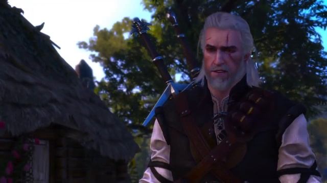 говорящая Плотва раскрывает все секреты. Ведьмак 3. смотреть онлайн