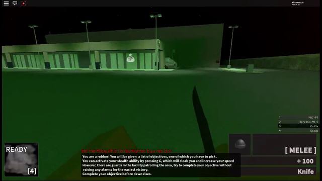 охраники VS грабителей(Roblox) смотреть онлайн