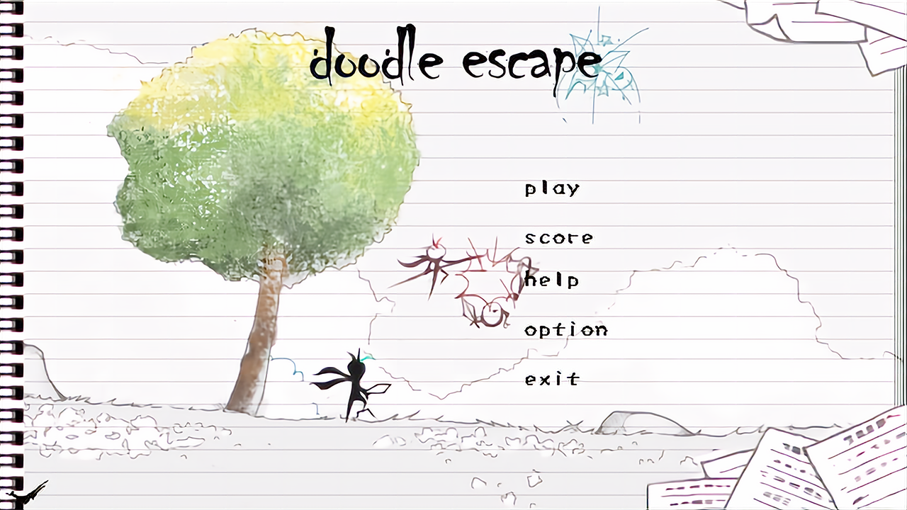 Doodle Escape (Java прохождение).mp4 смотреть онлайн