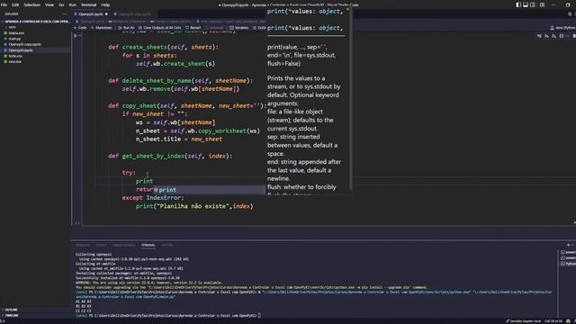 06 - Criando o objeto Planilhas - Controlando o Excel com Python e Openpyxl смотреть онлайн