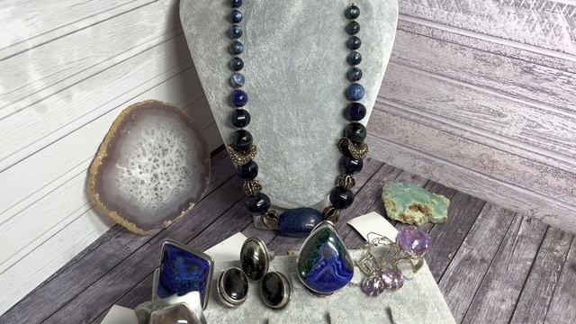 РАСПАКОВКА АВТОРСКОГО СЕРЕБРА С НАТУРАЛЬНЫМИ КАМНЯМИ ? 9.01 Авторские бусы колье Бескаменка Продажа смотреть онлайн