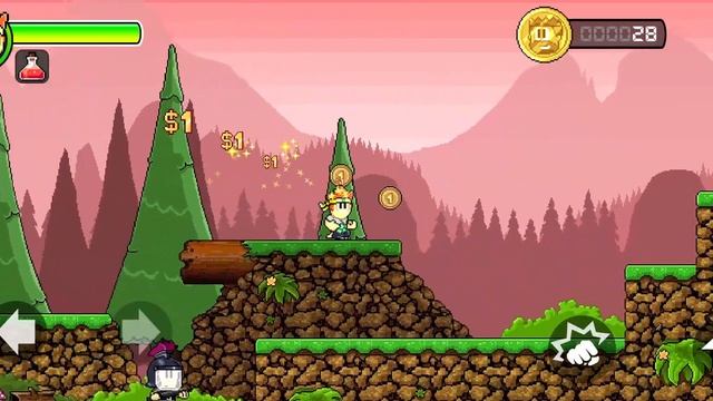 Dan the Man - Mobile App Game смотреть онлайн