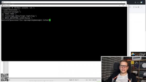 GoAccess - Webserver Log Analytics + Nginx Proxy Manager Statistics