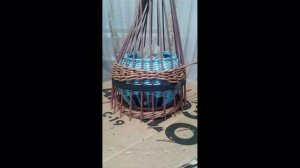 Плетение из газет  -    Чайный домик