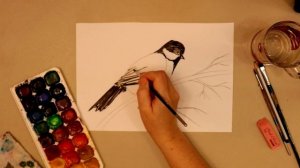 КАК НАРИСОВАТЬ СИНИЧКУ?Урок рисования ?️