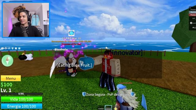 ENSINEI AS BURLAS DO BLOX FRUITS PRO MEU AMIGO OLI смотреть онлайн