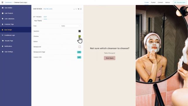 Editing Quiz Design | Custom CSS || Product Recommendation Quiz смотреть онлайн